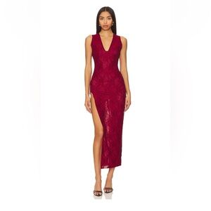 Somebodee Bellucci Dress in Red XS/S
